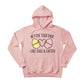 Better Together Like Eggs & Easter Printed Hoodie-PW609