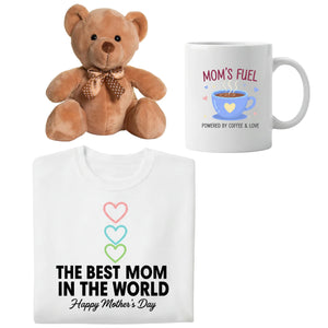 The Best Mom in The World Happy Mother's Day Gift Bundle with Sweatshirt- PW560