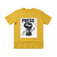 Break the Chain, The Power of the Press Printed TShirt-PW5121
