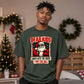 Humorous holiday santa quote Christmas Oversized T-Shirt