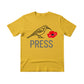 A Bird, a Bloom, and the Press Printed TShirt-PW5122