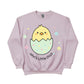 Little Chick Easter Printed Personalised Name Sweatshirt