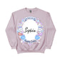 Some Bunny Loves You! Sophia Happy Easter Printed Sweatshirt - PW597