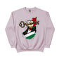 Your Voice Is the Key Stand Up for Palestine Press Printed Sweatshirt-PW5125
