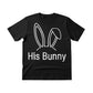 His Bunny Easter Printed Tshirt-PW603