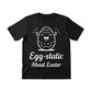 Egg Static About Easter Printed Tshirt-PW604