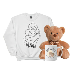 Love Mama Mother's Day Gift Bundle with Sweatshirt- PW553