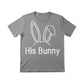 His Bunny Easter Printed Tshirt-PW603