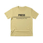 Press Documented The Truth Printed TShirt-PW5108
