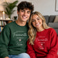 Chic Favourite Human Personalised For him For her gift sweatshirt