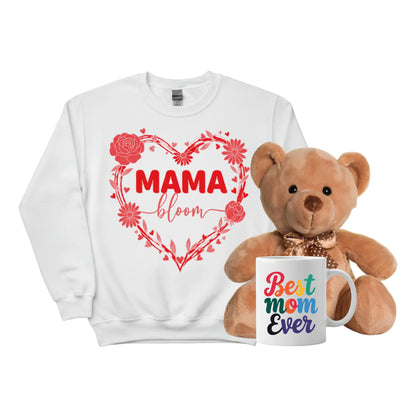 Mama Bloom Mother's Day Gift Bundle with Sweatshirt- PW561