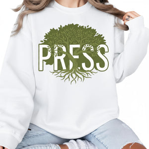 Documenting Truth: The Role of the Press Printed Sweatshirt-PW5118