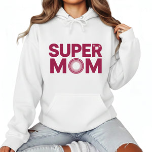 Super Mom Mother's Day Printed Hoodie - PW562