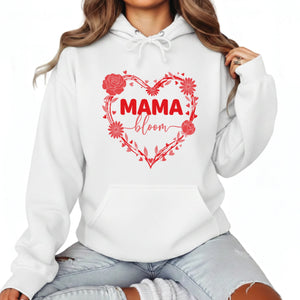 Mama Bloom Mother's Day Printed Hoodie - PW561
