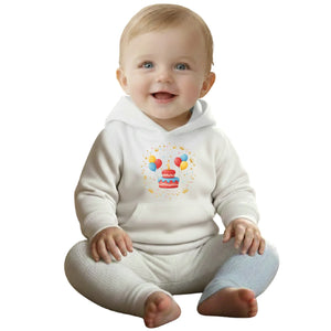 First Birthday Kids Printed Hoodie - PW574