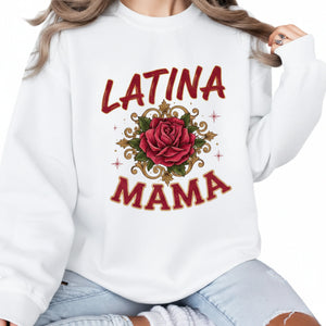 Latina Mama Printed Mother's Day Sweatshirt - PW550