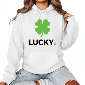 Lucky Printed Saint Patrick's Day Hoodie - PW615