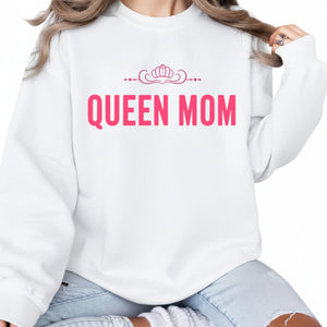 Queen Mom Mother's Day Printed Sweatshirt - PW568