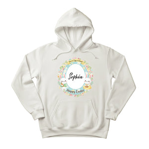 You're Egg-ccelent! Sophia Happy Easter Printed Hoodie-PW598
