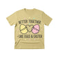 Better Together Like Eggs & Easter Printed Tshirt-PW609