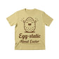 Egg Static About Easter Printed Tshirt-PW604
