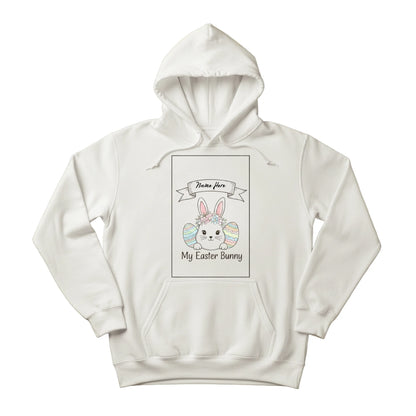 Mama Here My Easter Bunny Printed Hoodie-PW605