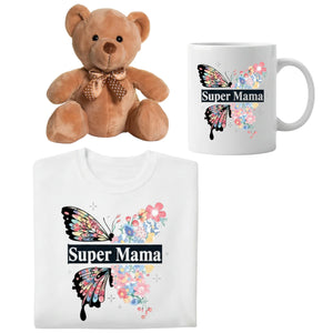 Super Mama Mother's Day Gift Bundle with Sweatshirt- PW554