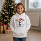 Custom Initial And Name Christmas Kids Hoodie