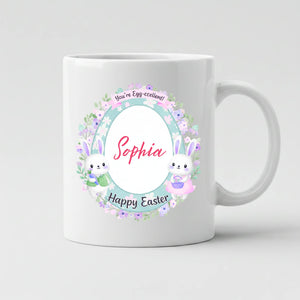 You're Egg-ccelent! Sophia Happy Easter Printed Mug-PW598