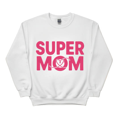 I'm a Super Mom Mother's Day Printed Sweatshirt - PW564