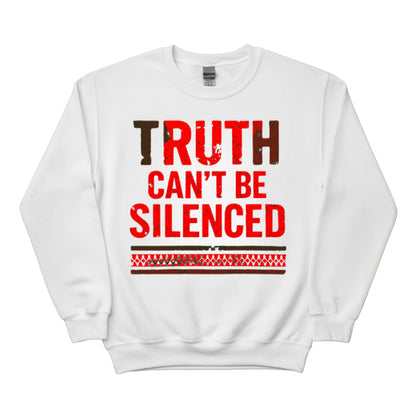 Truth Can't Be Silenced Press Printed Sweatshirt-PW5109