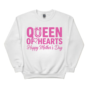 Queen Of Heart's Mother's Day Printed Sweatshirt - PW569