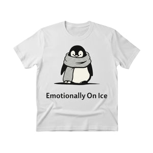 Emotionally on ice Penguin Trending Printed T-Shirt - PW5004