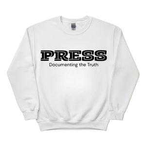 Press Documenting The Truth Press Printed Sweatshirts-PW5115