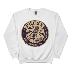 Documenting The Truth Press Printed Sweatshirt-PW5116