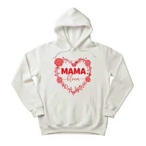 Mama Bloom Mother's Day Printed Hoodie - PW561
