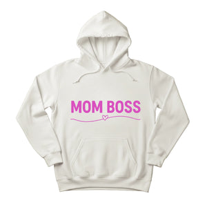 Mom Boss Mother's Day Printed Hoodie - PW567