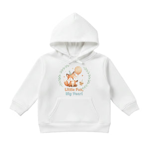 Little Fox, Big Year Kids Printed Birthday Hoodie - PW572