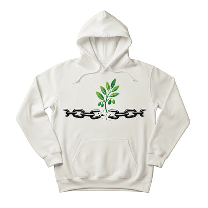 Break the Chains and Rise Press Printed Hoodie-PW5124