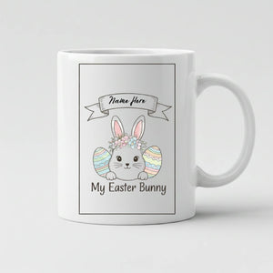 Mama Here My Easter Bunny Printed Mug-PW605