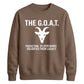 Custom The GOAT Legacy Football Tournament Unisex Sweatshirt