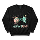 Hop On Trend Easter Printed Sweatshirt - PW591