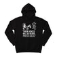 Their Voices Will Be Heard Press Gaza Printed Hoodie-PW5114