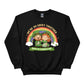 We Are Lucky Together Happy Saint Patrick's Day Printed Sweatshirt - PW611