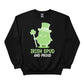 Irish Spud And Proud Printed Saint Patrick's Day Sweatshirt - PW617