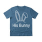 His Bunny Easter Printed Tshirt-PW603