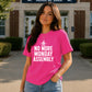 Retro No More Monday Assembly School Leavers Ladies Fit T-Shirt
