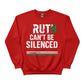 Truth Can't Be Silenced Press Printed Sweatshirt-PW5109