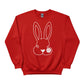 Minimal Bunny Easter Printed  Sweatshirt - PW594
