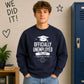 Humorous Officially Unemployed School Leavers sweatshirt